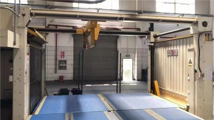 Used BHS Corrugator 2500 Five Layers